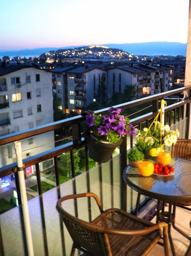 Nadia Apartment Ohrid With Lake View ภายนอก รูปภาพ