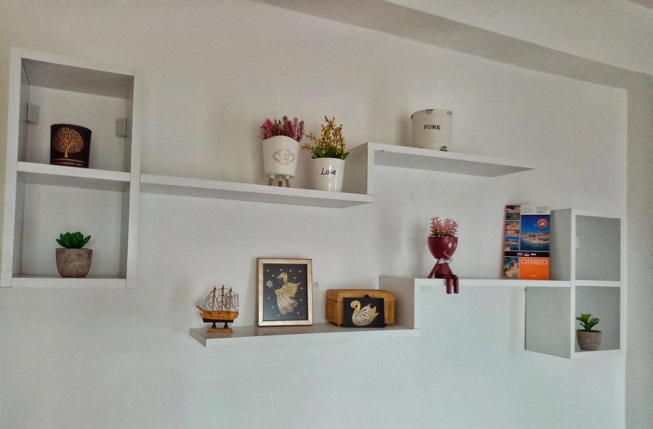 Nadia Apartment Ohrid With Lake View ภายนอก รูปภาพ